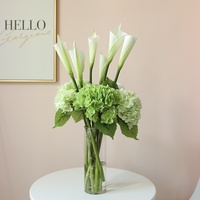 Nouvel Arrivage – Fleurs Artificielles Calla Lily en PU de Haute Qualité pour Décoration de Mariage, Centre de Table et Allée Nuptiale