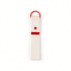 Custom Pure Color Carabiner Keychain Metal Spring Button Backpack Luggage Streamer - Product Image 3