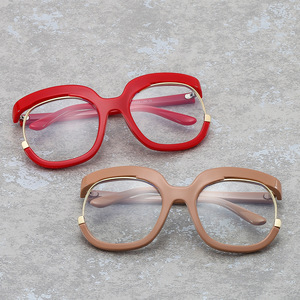 Psn Cat Eye <b>Eyeglasses</b> <b>Frames</b> Full Rim Anti Blue Light Unisex Optical Glasses 9051 - Product Image 3