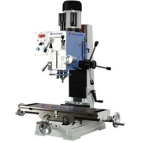 Machine de fraisage et de perçage de bureau ZX45G à colonne carrée, tête à engrenages, pour métaux, 16mm-45mm, mini-machine de fraisage et de perçage F - Product Image 3