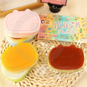 Super Cute Soft Rubber Mochi <b>Squishy</b> Chocolate TPR Fidget Squeeze Toys Decompression Boxed Stretchable for Boys and Girls - Product Image 3