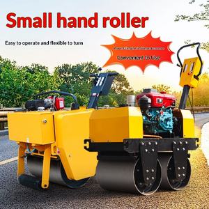 Compacteur à rouleaux vibratoire 3 en 1 à double roue en acier pour le compactage et le meulage - Product Image 1