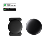 Traceur d'objets intelligent BLE 5.4 compatible Apple Find My et Google Find Hub, certifié MFi, avec étui magnétique pour voiture/véhicule