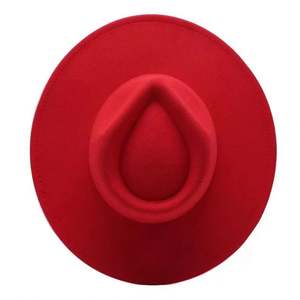 Sombreros Fedora de Ala Ancha de Moda Otoño-Invierno al por Mayor para Mujer y Hombre, Sombreros Elegantes Personalizados para Fiesta - Product Image 1