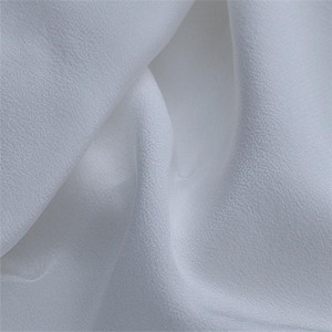 Tessuto <span class=keywords><strong>Crepe</strong></span> De Chine in <span class=keywords><strong>Seta</strong></span> Pura al 100% PFD CDC Bianco Naturale 12m/m 44'' per Tintura, Grado 6A, Massima Qualità - Product Image 3