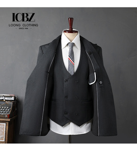 Costume pour hommes de <span class=keywords><strong>grande</strong></span> <span class=keywords><strong>taille</strong></span> à la mode de <span class=keywords><strong>grande</strong></span> <span class=keywords><strong>taille</strong></span> pour <span class=keywords><strong>mariage</strong></span> d'affaires, coupe ajustée formelle, production personnalisée en usine - Product Image 6