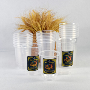 Vaso de PP con Forma de <span class=keywords><strong>U</strong></span> de 360ML/400ML/500ML/700ML con Logotipo Personalizado Impreso para Boba y Leche - Product Image 2