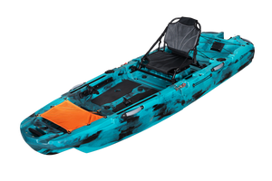 2025 CE Certified 1 Person 2 Sections Single 3m Sit-On-Top Fishing Kayak 10ft Modular Pedal HDPE Plastic Kayak for <strong>Surfing</strong> - Product Image 3