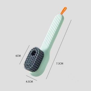 Nouveau lavage doux vêtements Sneaker nettoyage multifonctionnel liquide chaussures brosses avec distributeur - Product Image 4