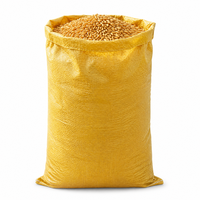 Sac tissé en PP pour le stockage des céréales, du blé et du riz, avec logo personnalisé, vente en gros
