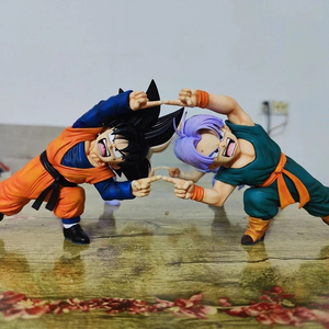 2 PCS/SET Anime Dragon DBZ Goten Gotenks Trunks Combined Body Anime Statue PVC Action Figure Toys Birthday Gift Collect for Kids - Product Image 2
