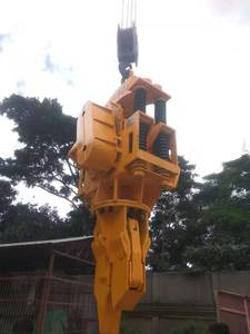 Cần cẩu điện RT-60A loại búa rung với động cơ 60kw & điều khiển PLC cho cọc tấm và cọc vỏ thép - Product Image 4