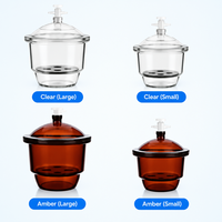 Épandoir de laboratoire en verre sous vide, transparent, brun, 150/180/210/240/300 ml, modèle 05 Jiangsu