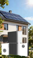Sistema Completo de Almacenamiento de Energía Solar Híbrido de 3Kw con Paneles Monocristalinos de Litio y Tecnología MPPT para Montaje en Techo, para el Hogar