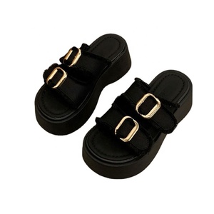 Sandales à talons hauts pour femmes, nouvelle collection été, haut de gamme, multifonctionnelles, tendance, plateforme - Product Image 1