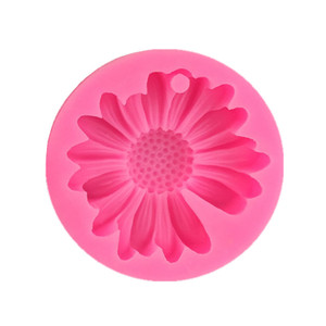 Molde <span class=keywords><strong>de</strong></span> silicona con margaritas 3D, para hacer dulces, Chocolate, <span class=keywords><strong>Fondant</strong></span>, herramientas <span class=keywords><strong>de</strong></span> resina - Product Image 2