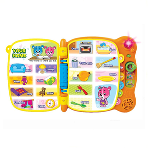 Livres <span class=keywords><strong>audio</strong></span> portables <span class=keywords><strong>pour</strong></span> bébés et module de son à bouton programmable <span class=keywords><strong>pour</strong></span> livres Feeling Sound Book for Kids - Product Image 2