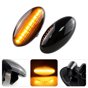 Indicatore di Direzione Laterale a LED Dinamico per <span class=keywords><strong>Peugeot</strong></span> 307 206 207 407 107 607 per Citroen C1 C2 C3 C5 Lampada Lampeggiante Sequenziale - Product Image 2