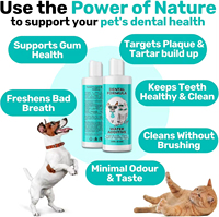 Additif buccal liquide OEM/ODM en gros pour animaux de compagnie : Soin buccal pour chiens et chats, haleine fraîche