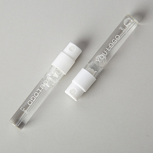 Мини-парфюмерный стеклянный флакон с белым распылителем-1 мл и 1,5 мл - Product Image 6