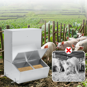 Tùy chỉnh mạ kẽm Piglet Creep <span class=keywords><strong>Feeder</strong></span> <span class=keywords><strong>4</strong></span> cửa Hog <span class=keywords><strong>Feeder</strong></span> 9 giạ mạ kẽm thép không gỉ <span class=keywords><strong>Pig</strong></span> <span class=keywords><strong>Feeder</strong></span> - Product Image 2
