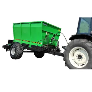 Auf einem Traktor montierter Dünger streuer, landwirtschaft licher organischer Dünger streuer