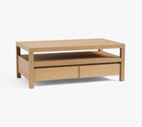 Ensemble de tables basses rectangulaires modernes en bois pour le café et le thé, pour la maison, avec structure en acier, faciles à nettoyer