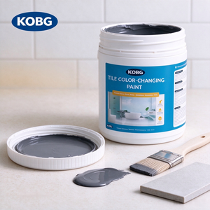 Vernice per <span class=keywords><strong>Piastrelle</strong></span> a Base d'Acqua ad Asciugatura Rapida, <span class=keywords><strong>Rivestimento</strong></span> Cambiacolore per Ristrutturazione di <span class=keywords><strong>Cucina</strong></span> e Bagno, Finitura Impermeabile e Resistente alle Graffiature - Product Image 1