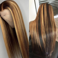 Perruques 360 Full Lace en Cheveux Indiens Bruts, Lisses Crépus, Densité 180, Ligne de Cheveux Pré-Pluckée, Fournisseur de Perruques en Cheveux Humains