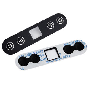 Scratch Resistant Custom Self Adhesive Embossed Polycarbonate/PC Label Sticker For Front Electrical Panel - Product Image 3