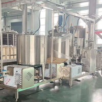 Ligne de production complète de tofu aux œufs : machine de traitement du tofu pour le mélange, le remplissage, la scellage et la cuisson des liquides