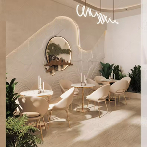 Mostrador de <span class=keywords><strong>Cafetería</strong></span> para Centro Comercial con Vitrina Integrada para Exhibición de <span class=keywords><strong>Pastelería</strong></span> y Estantes de Almacenamiento para <span class=keywords><strong>Cafetería</strong></span> o Panadería - Product Image 3