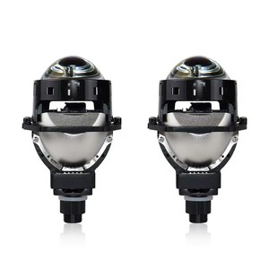 Lente LED de Doble Haz PL4 de Cristal Azul para Faros Delanteros de Coche, Actualización de 30000LM 6500K 12V 60W, Ajuste Universal para Reequipamiento - Product Image 2