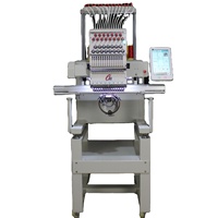 Machine à broder de haute qualité capable de broder des chapeaux, machine à broder 3D à tête unique, 12 aiguilles