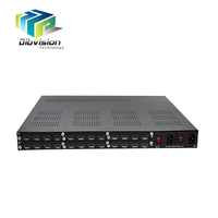 (Q924A) Encodeur numérique de diffusion en direct Heacend 24 en 1 HD H.264 vers ASI IP HD MI pour la diffusion télévisuelle par câble IPTV