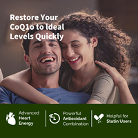 Cápsulas Blandas de CoQ10 Ubiquinol con PQQ de Proveedor de Fábrica OEM, Combinación Antioxidante Potente que Ayuda a la Energía del Corazón