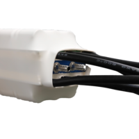 Contrôleur de moteur ESC sans balais et sans capteur Flier F-16S-400A-B-Twin OPTO Vinyl 400A 64V, protection IP54, sortie 26,9KW*2, certifié CE
