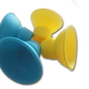Ventosas de Silicona de Diferentes Tamaños, Color Amarillo, para Uso con Vacío en Proyectos DIY, Personalización OEM Disponible - Product Image 4