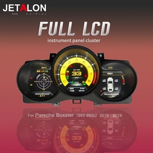 แผงหน้าปัดดิจิตอล LCD IPS/OLED สำหรับรถยนต์ Porsche Boxster 982 718 ปี 2011-2023 พร้อมพอร์ต USB ชุดหน้าปัดรถยนต์ กลุ่มมาตรวัดความเร็ว - Product Image 1