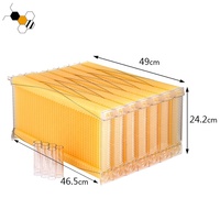 Production de miel populaire Auto Ruche Miel Peigne Cadre en plastique Miel automatique Fluide Abeille Ruche Cadres