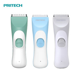 Pritech Nieuw Ontwerp Baby Haar Trimmer Afneembare Keramische Mes IPX6 Waterdichte Oplaadbare Kindje Tondeuse Voor Kinderen - Product Image 6
