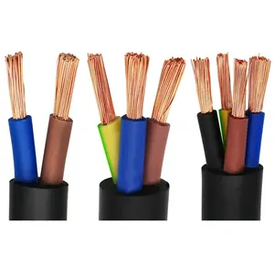 450/750V Single or Multicore Pure Copper Conductor Flexible Electric Cable Wires