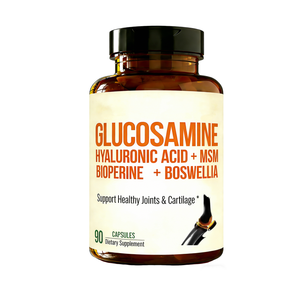 Complément alimentaire pour la santé des <span class=keywords><strong>articulations</strong></span> ODM OEM, capsules de <span class=keywords><strong>glucosamine</strong></span> et de <span class=keywords><strong>chondroïtine</strong></span>, <span class=keywords><strong>glucosamine</strong></span> avec acide hyaluronique pour des <span class=keywords><strong>articulations</strong></span> saines - Product Image 1