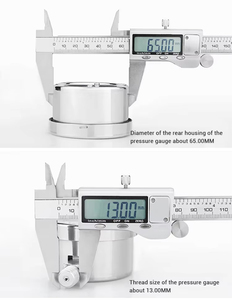 Tùy chỉnh viên nang vi kiểm tra áp suất 100 kPa chịu nhiệt độ cao áp kế đo áp suất với con dấu cơ hoành - Product Image 6