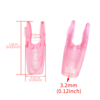 Tir à l'arc G Pin Nock 2.8mm grande rainure 3.2/4.2/6.2 arbre de flèche en carbone pour arc classique composé flèche pratique accessoire de tir