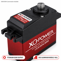 Moteur numérique sans balais haute performance pour voiture RC et robot, XQ-S4116F, 16 kg, alliage titane-aluminium, étanche, 7.2-8.4V
