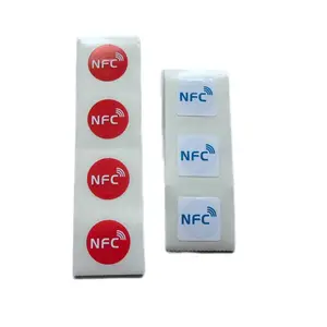13,56 Mhz RFID NFC pegatina/etiqueta con diferentes tamaños