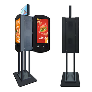 <span class=keywords><strong>Kiosque</strong></span> de paiement en libre-service QSR double face de 32 pouces avec GPU NVIDIA RTX 4060, boîte à lumière LED, terminal de commande automatique pour restaurant - Product Image 2