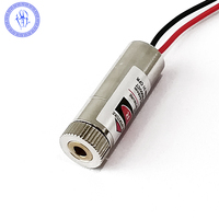 Module Laser réglable avec pilote, ligne de points rouges 5V DC 5mW 650nm