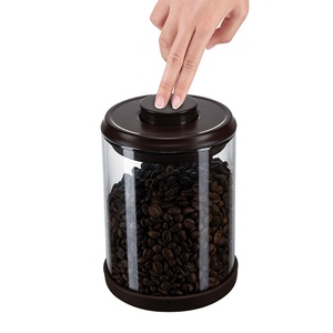 2025 Populaire bewaarpot van borosilicaatglas voor koffiebonen, delicate, luchtdichte bewaarcontainer voor koffie van voedingskw - Product Image 1